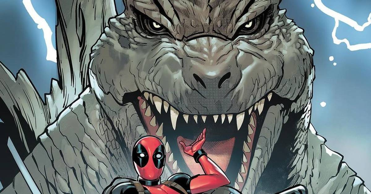 Godzilla estampa Quadrinhos da Marvel em Séries Limitadas