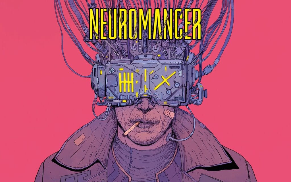 Capa do livro de ficção cientifica Neuromancer
