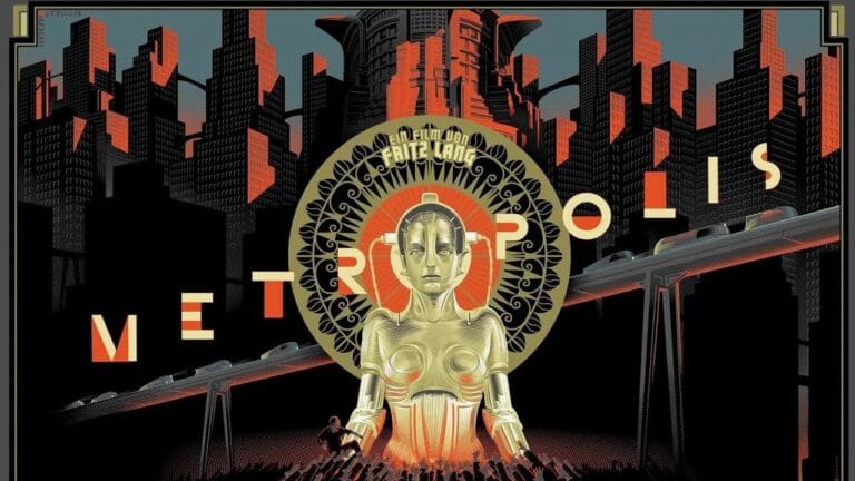 Capa do Filme Metropolis de ficção cientica