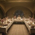 Cena da Santa Ceia na série The Chosen