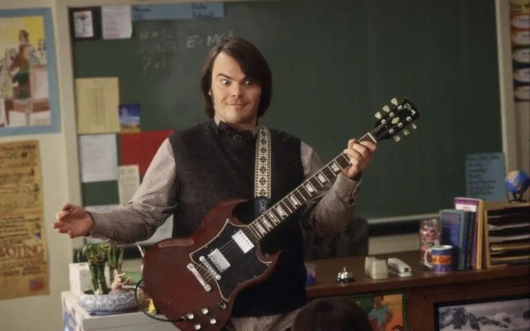 Jack Black em Escola de Rock