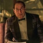 Collin Farrell como Pinguim na série The Penguin da Max